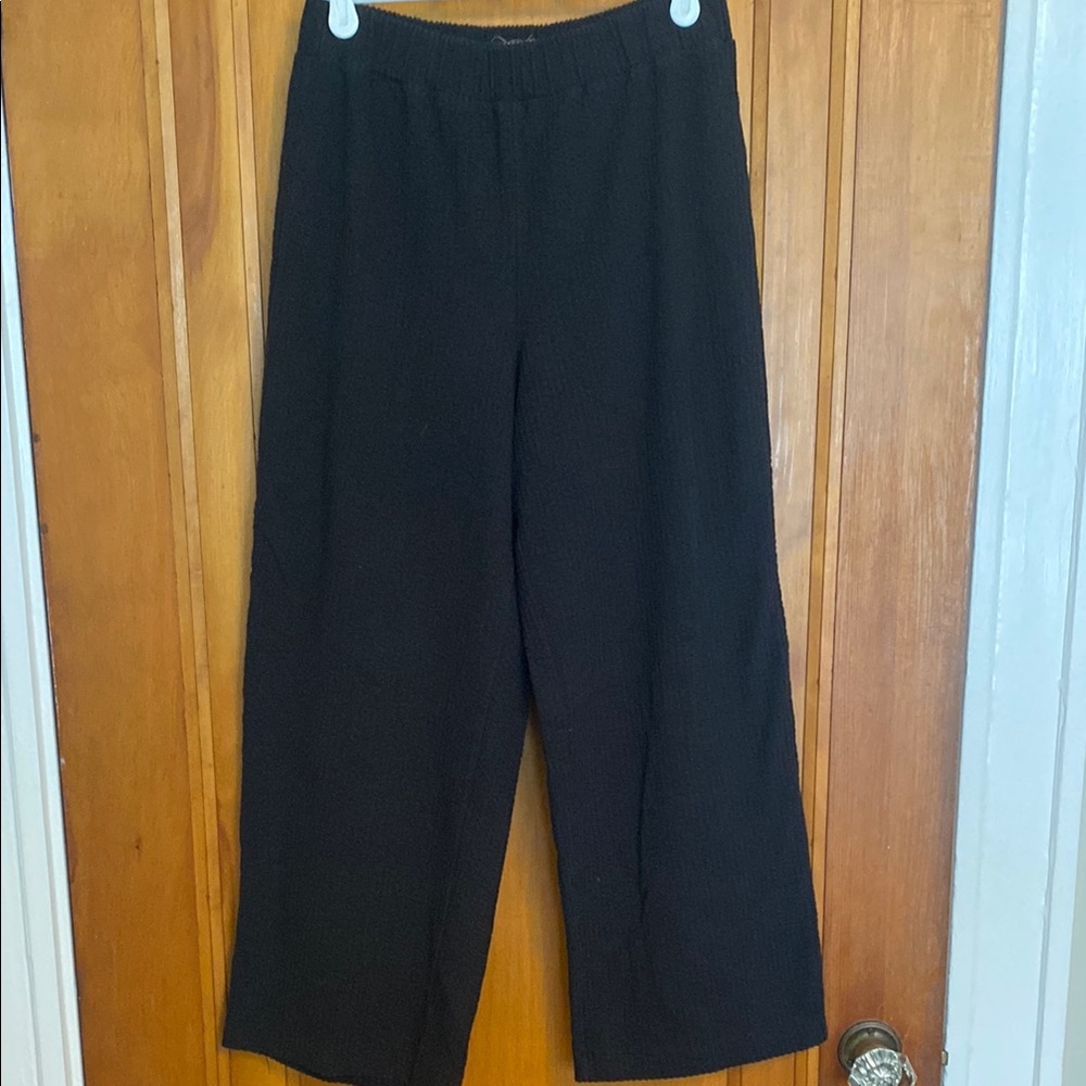 Madewell Black Wide-leg Pants